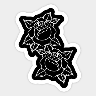 HomeSchoolTattoo Rose Sticker